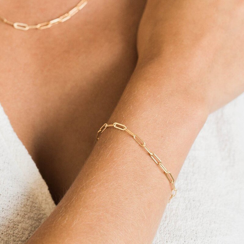 Stainless Steel Chain Link Bracelet