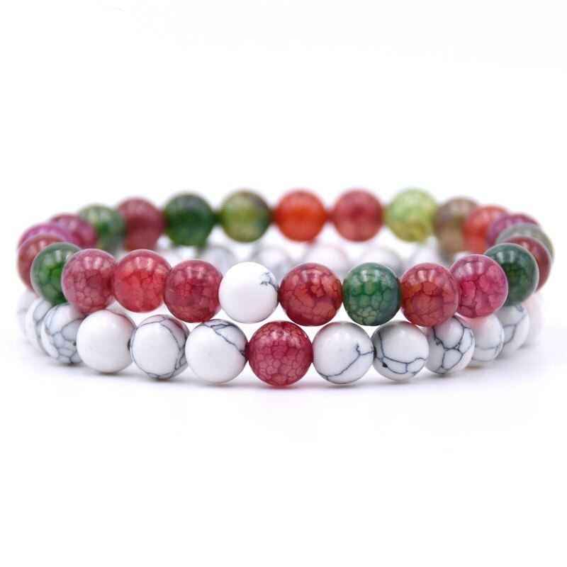 Natural Square Stone Bracelet