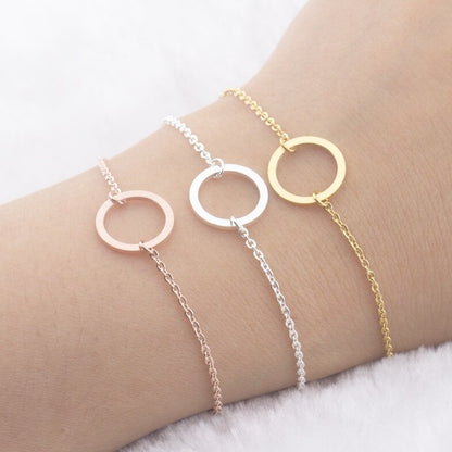 Circle Charm Bracelets