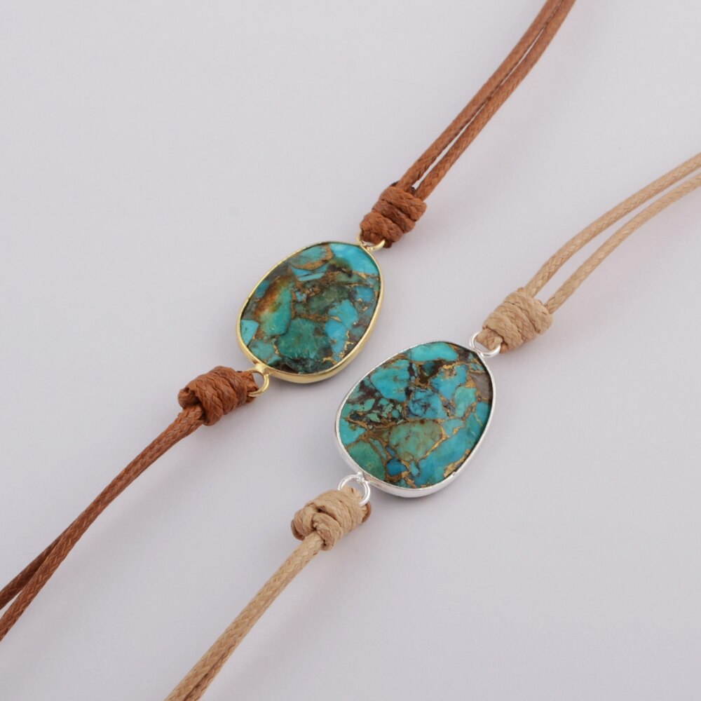 Handmade Adjustable Turquoises Bracelets